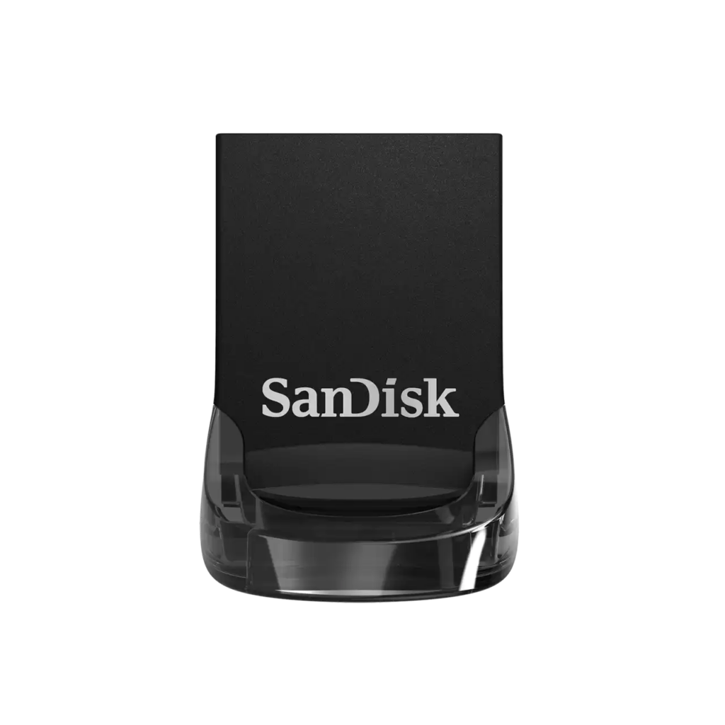 SanDisk, Pendrive, 64GB, Ultra Fit, Fekete - Image 3