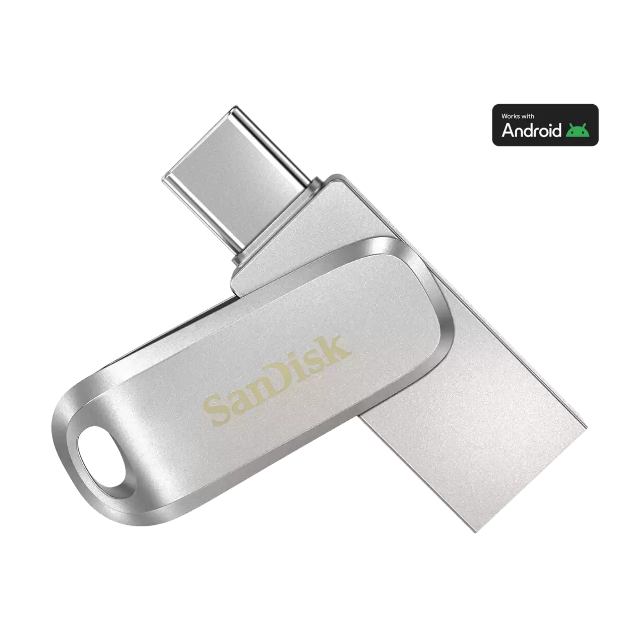 SanDisk, 32GB, Dual Drive, Ezüst, Pendrive