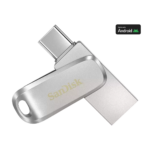 SanDisk, Pendrive, 128GB, Dual Drive, Ezüst - Image 2