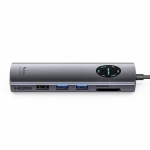 Vention USB-C -> DP/HDMI/USB 3.0*2/USB 2.0/RJ45/SD/TF/PD MST, dokkoló