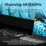 Vention USB-C -> DP/HDMI/USB 3.0*2/USB 2.0/RJ45/SD/TF/PD MST, dokkoló - Image 6