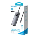 Vention USB-C -> DP/HDMI/USB 3.0*2/USB 2.0/RJ45/SD/TF/PD MST, dokkoló - Image 8