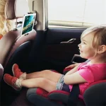 Baseus Backseat fejtámlára rögzithető autós telefon és tablettartó - Image 7