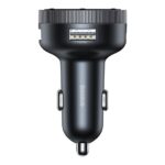 ACC Baseus Enjoy FM transzmitter, zenelejátszó, autós töltő, fekete - Image 3