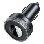 ACC Baseus Enjoy FM transzmitter, zenelejátszó, autós töltő, fekete - Image 5