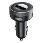 ACC Baseus Enjoy FM transzmitter, zenelejátszó, autós töltő, fekete
