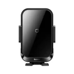 Baseus Halo Electric szellőzőrácsra rögzíthető vezeték nélküli autós telefon gyorstöltő és tartó - Image 2