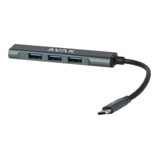 ADA AVAX HB601 CONNECT+ Type C - 4xUSB 3.0 HUB - Image 3