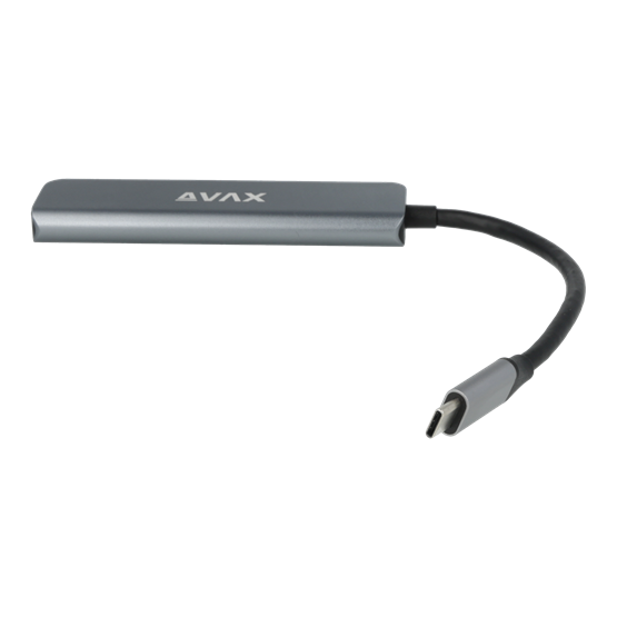 ADA AVAX HB611 CONNECT+ 5in1 Multi HUB Type C - HDMI(4k60Hz), TypeC, 2xUSB 3.0, PD 100W - Image 3