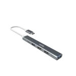 USB MARVO UH008 USB HUB - Type-C, 1x USB3.0, 3x USB2.0