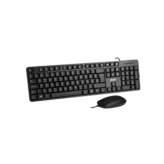 Acer AAK400 billentyűzet és egér szett - Fekete