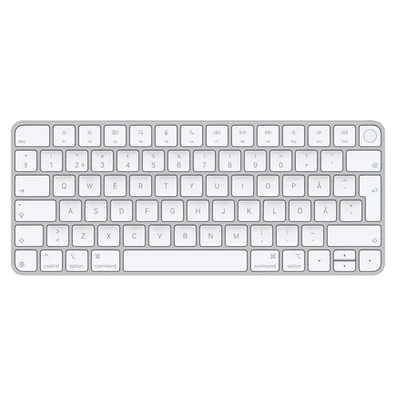 Apple Magic Keyboard (2024) Touch ID Bluetooth Keyboard White HU
