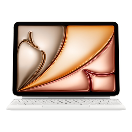 Apple Magic Keyboard for iPad Air 11-inch (M3) - Hungarian - White - Image 1