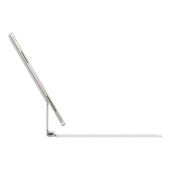 Apple Magic Keyboard for iPad Air 11-inch (M3) - Hungarian - White - Image 3