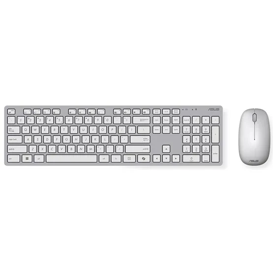 BILL ASUS Desktop W5000 - Vezeték nélküli billentyűzet és egér - HU - Fehér