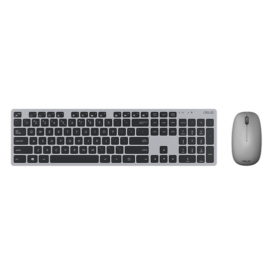 BILL ASUS Desktop W5000 - Vezeték nélküli billentyűzet és egér - HU - Szürke - Image 1