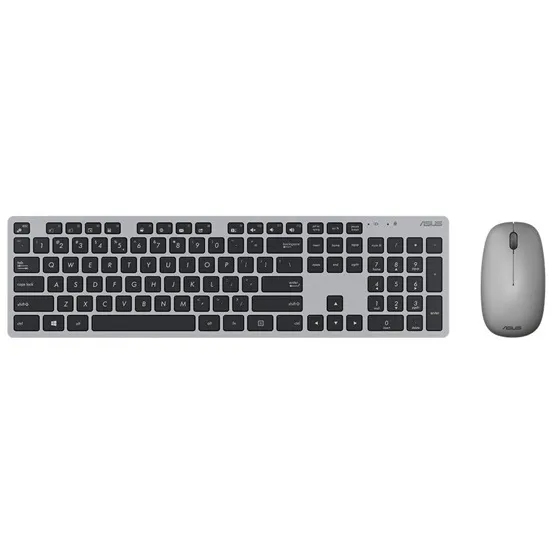 BILL ASUS Desktop W5000 - Vezeték nélküli billentyűzet és egér - HU - Szürke
