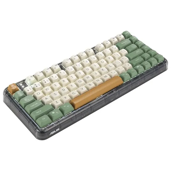 BILL ASUS Jelly75 KD201 KEYBOARD/MK-WH/HU/81 vezeték nélküli billentyűzet - HU layout - Orange Meadow - Image 8