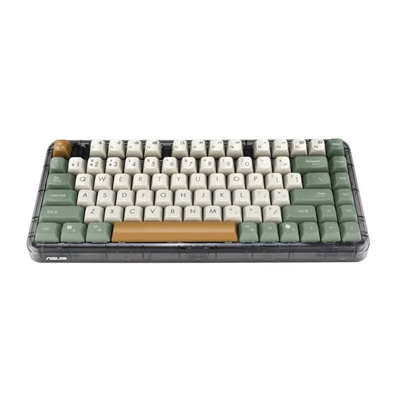 BILL ASUS Jelly75 KD201 KEYBOARD/MK-WH/HU/81 vezeték nélküli billentyűzet - HU layout - Orange Meadow - Image 2