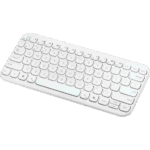 BILL ASUS Marshmallow KW100 vezeték nélküli billentyűzet - HU layout - Iridescent White - Image 3