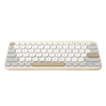 BILL ASUS Marshmallow KW100 vezeték nélküli billentyűzet - HU layout - Oat Milk - Image 2