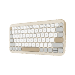 BILL ASUS Marshmallow KW100 vezeték nélküli billentyűzet - HU layout - Oat Milk - Image 4