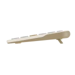 BILL ASUS Marshmallow KW100 vezeték nélküli billentyűzet - HU layout - Oat Milk - Image 5
