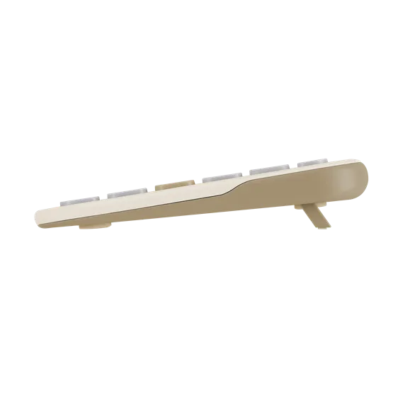 BILL ASUS Marshmallow KW100 vezeték nélküli billentyűzet - HU layout - Oat Milk - Image 5