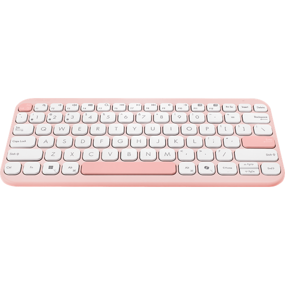 BILL ASUS Marshmallow KW100 vezeték nélküli billentyűzet - HU layout - Rose Clay - Image 2