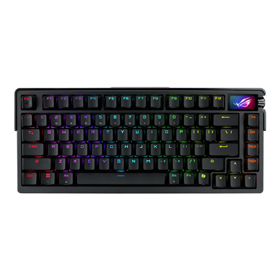 BILL ASUS ROG Azoth Extreme gaming billentyűzet - US /ROG NX Snow MECHANICAL/ - Image 2