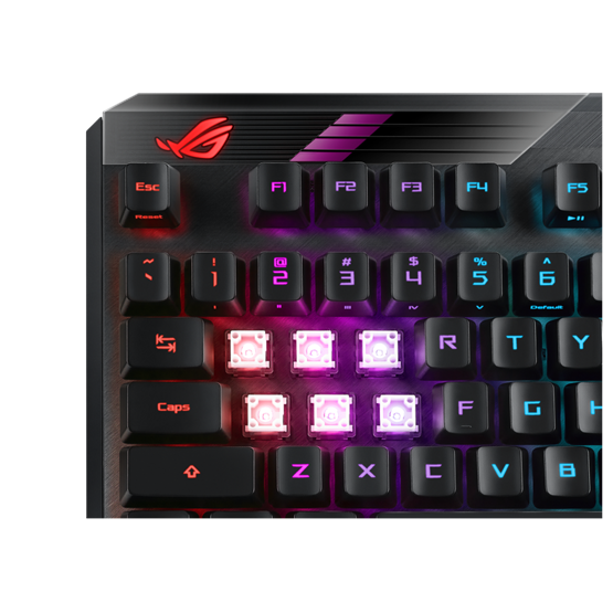 BILL ASUS ROG Claymore II vezeték nélküli billentyűzet - optomechanikus ROG RX Red - HU - Image 12