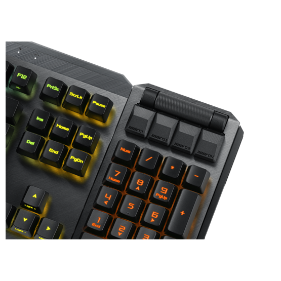 BILL ASUS ROG Claymore II vezeték nélküli billentyűzet - optomechanikus ROG RX Red - HU - Image 13