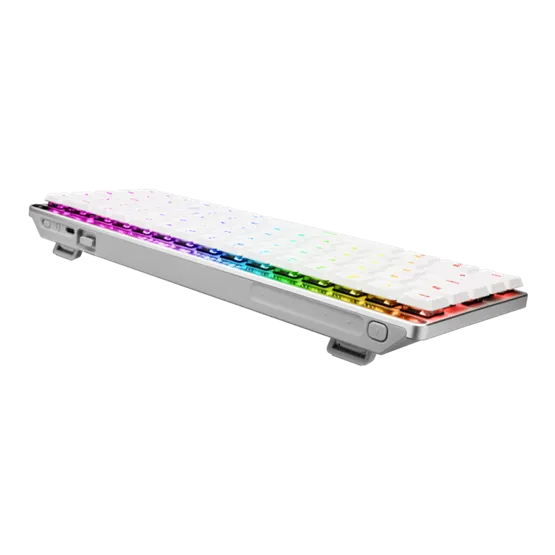 BILL ASUS ROG Falchion RX Low Profile vezeték nélküli billentyűzet - Fehér HU /piros/ - Image 4
