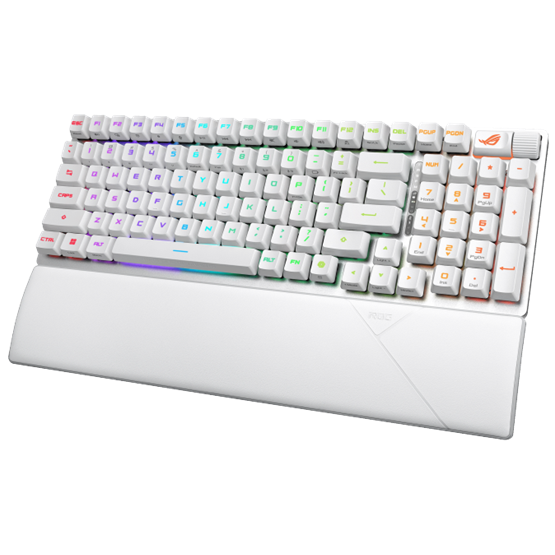 BILL ASUS ROG Strix Scope II 96 RX vezeték nélküli billentyűzet - UK layout - Fehér /ROG RX/ - Image 2