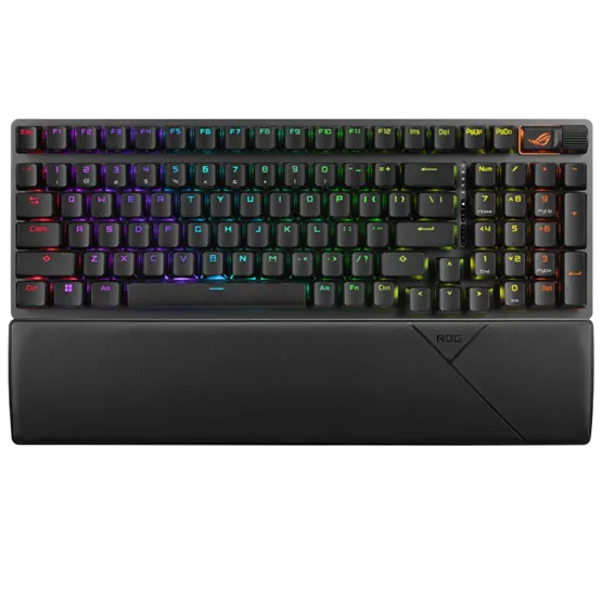 BILL ASUS ROG Strix Scope II 96 vezeték nélküli billentyűzet - HU /ROG NX Snow/
