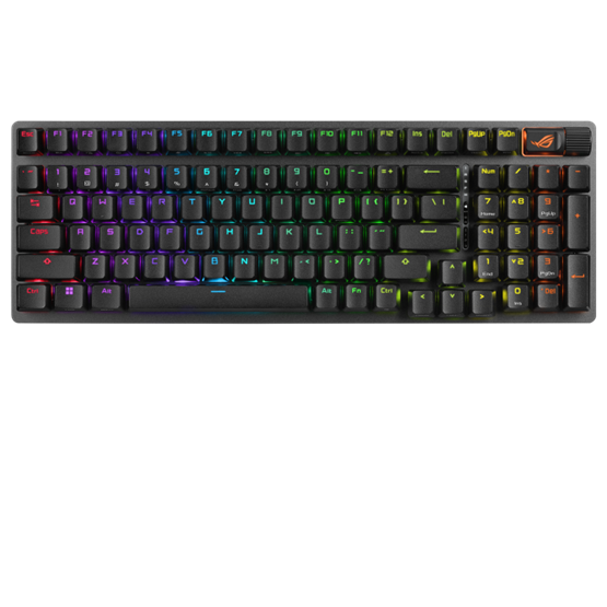 BILL ASUS ROG Strix Scope II 96 vezeték nélküli billentyűzet - HU /ROG NX Snow/ - Image 3