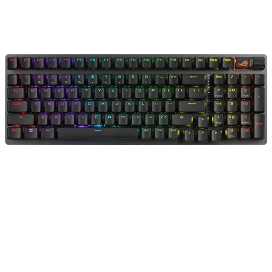 BILL ASUS ROG Strix Scope II 96 vezeték nélküli billentyűzet - HU /ROG NX Snow/ - Image 3