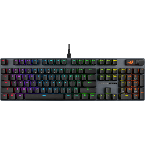 BILL ASUS ROG Strix Scope II X vezetékes billentyűzet - HU /NX SNOW linear V2/ - Image 2