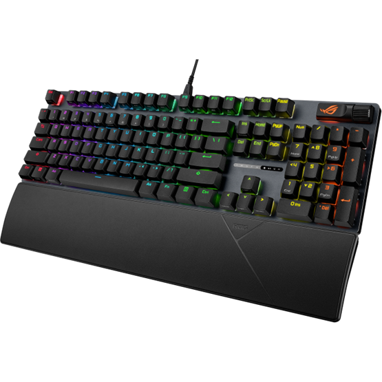 BILL ASUS ROG Strix Scope II X vezetékes billentyűzet - HU /NX SNOW linear V2/ - Image 3