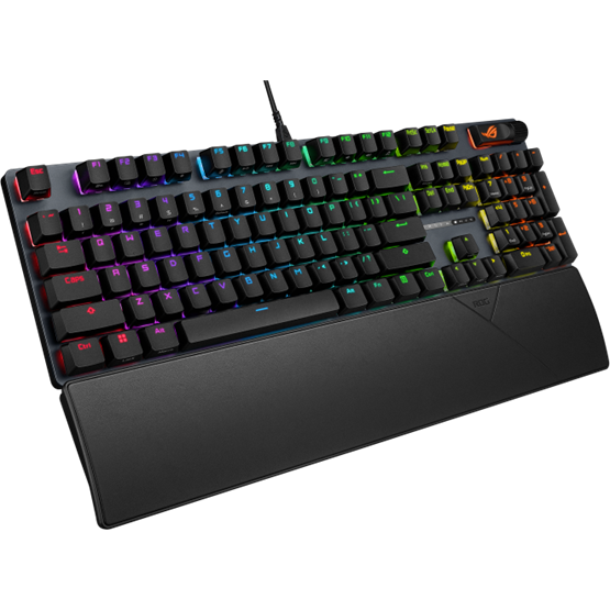 BILL ASUS ROG Strix Scope II X vezetékes billentyűzet - HU /NX SNOW linear V2/ - Image 4