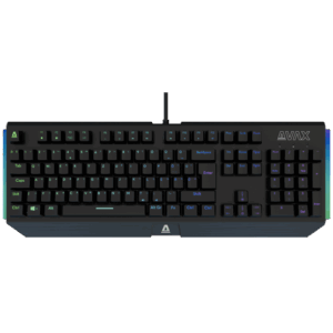 BIL AVAX FS01 Full size mechanikus vezetékes alumínium billentyűzet Outemu piros switch, magyar kiosztás