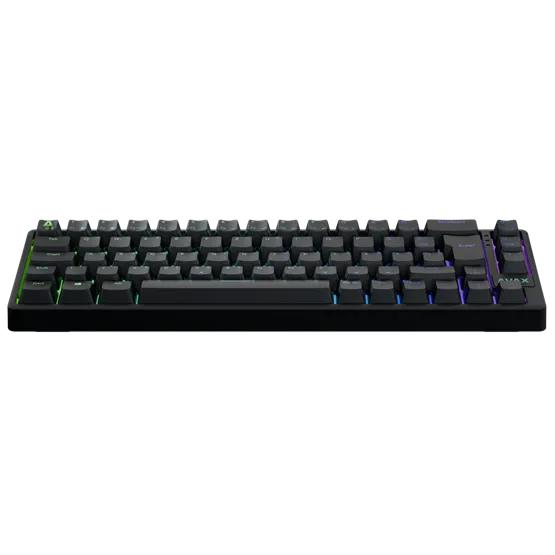 BIL AVAX GM01 65% RGB mechanikus vezetékes billentyűzet Outemu barna switch, magyar kiosztás