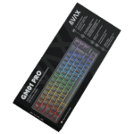 BIL AVAX GM01 PRO 65% RGB tri-mode mechanikus billentyűzet Gateron sárga switch, magyar kiosztás - Image 5