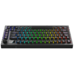 BIL AVAX GM02 PRO 75% Gasket RGB tri-mode mechanikus billentyűzet Gateron piros switch, magyar kiosztás - Image 3