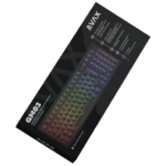 BIL AVAX GM03 98% Gasket RGB mechanikus vezetékes billentyűzet Outemu barna switch, magyar kiosztás - Image 5