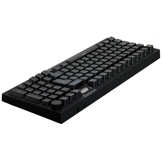 BIL AVAX GM03 PRO 98% Gasket RGB tri-mode mechanikus billentyűzet Gateron piros switch, magyar kiosztás - Image 4