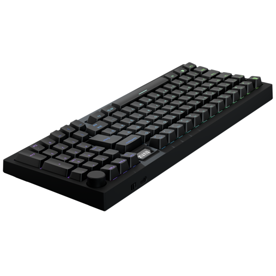 BIL AVAX GM03 PRO 98% Gasket RGB tri-mode mechanikus billentyűzet Gateron sárga switch, magyar kiosztás - Image 4