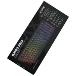 BIL AVAX GM03 PRO 98% Gasket RGB tri-mode mechanikus billentyűzet Gateron sárga switch, magyar kiosztás - Image 5