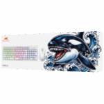 BILL Baracuda BGC-011W ORCA - Billentyűzet, egér gamer csomag - Fehér - US - Image 11