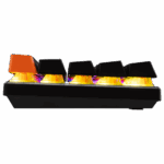 BILL Baracuda BGK-03121B/BL-US DOLPHIN-B - Mechanikus gamer billentyűzet kék kapcsolóval - Fekete - US - Image 6